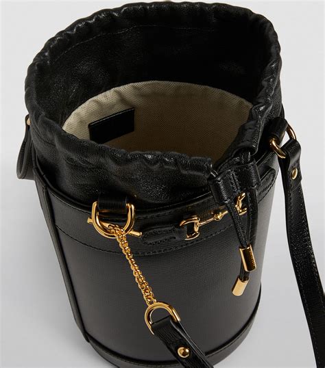 gucci horsebit bucket bag black|Gucci Horsebit bag vintage.